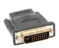 Lanberg Adapter HDMI (F) -> DVI -D (M)(24+1) Dual Link - 1049094 - zdjęcie 2